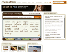 Tablet Screenshot of cookthink.com